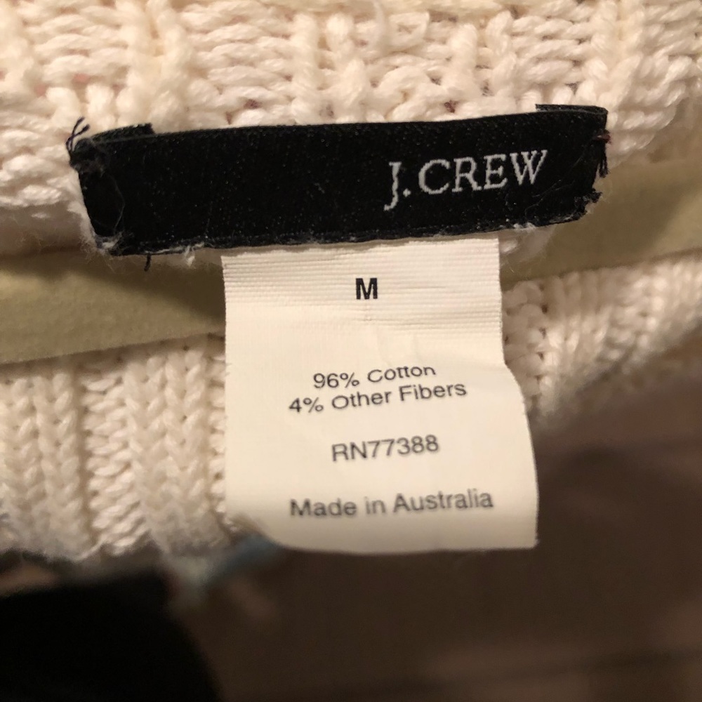 Spring Jcrew white sweater - Picture 3 of 3